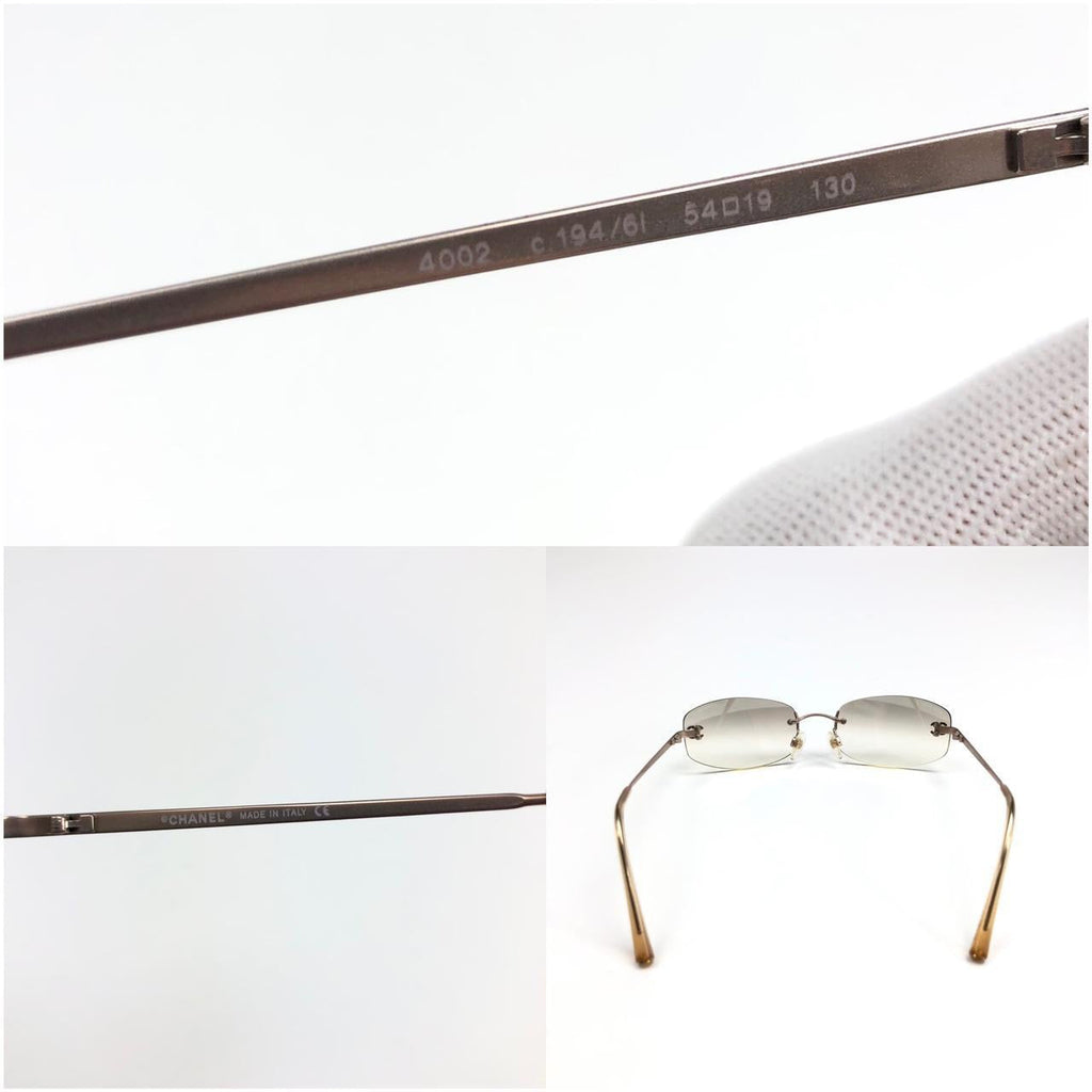 CHANEL RIMLESS SUNGLASSES