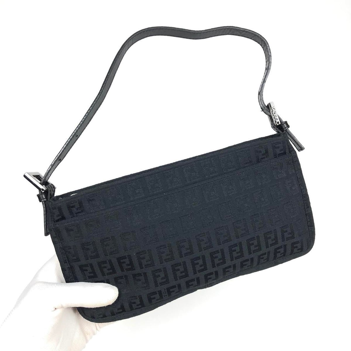 FENDI ZUCCA SHOULDER BAG