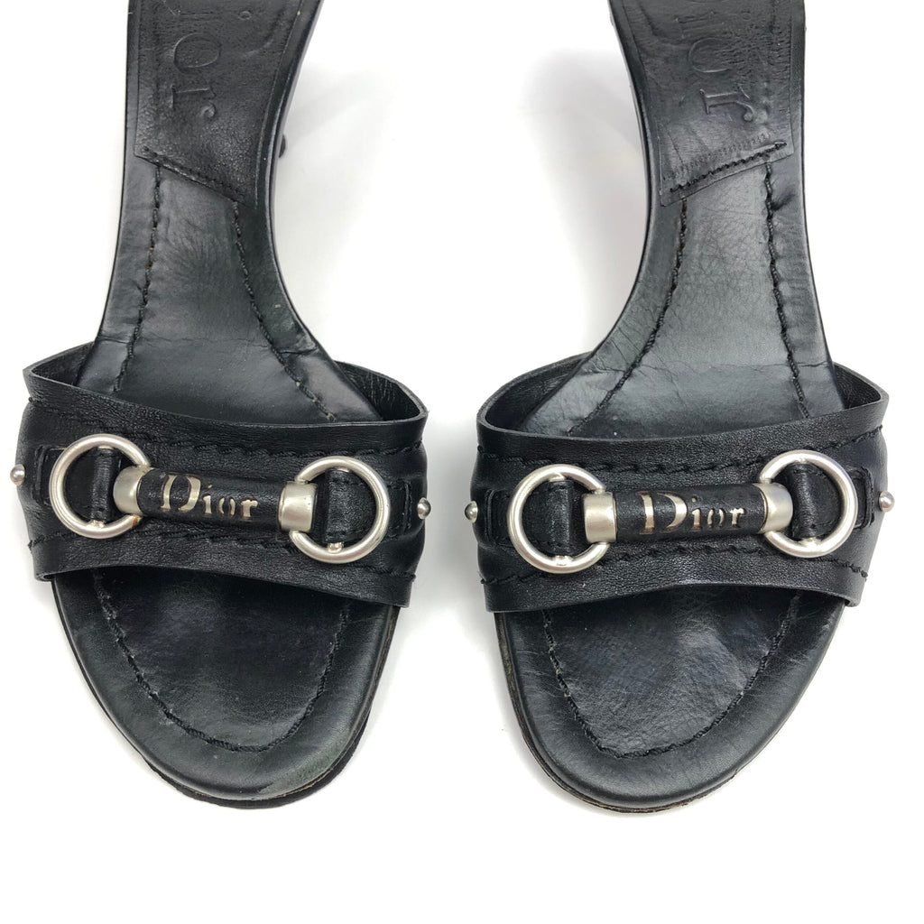 CHRISTIAN DIOR KITTEN HEELS -  UK 3 / US 5 / EU 36