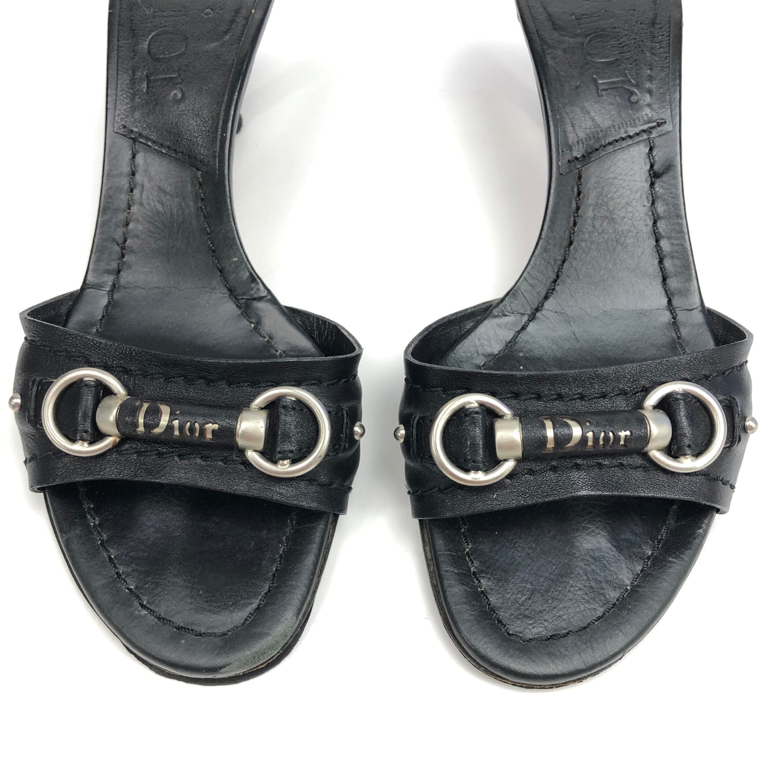 CHRISTIAN DIOR KITTEN HEELS -  UK 3 / US 5 / EU 36