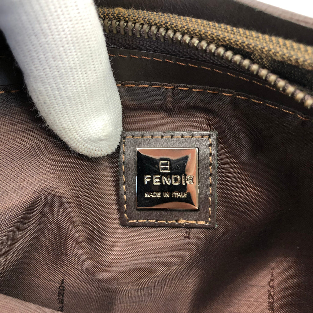 FENDI ZUCCA SHOULDER BAG