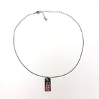 DIOR TAG NECKLACE