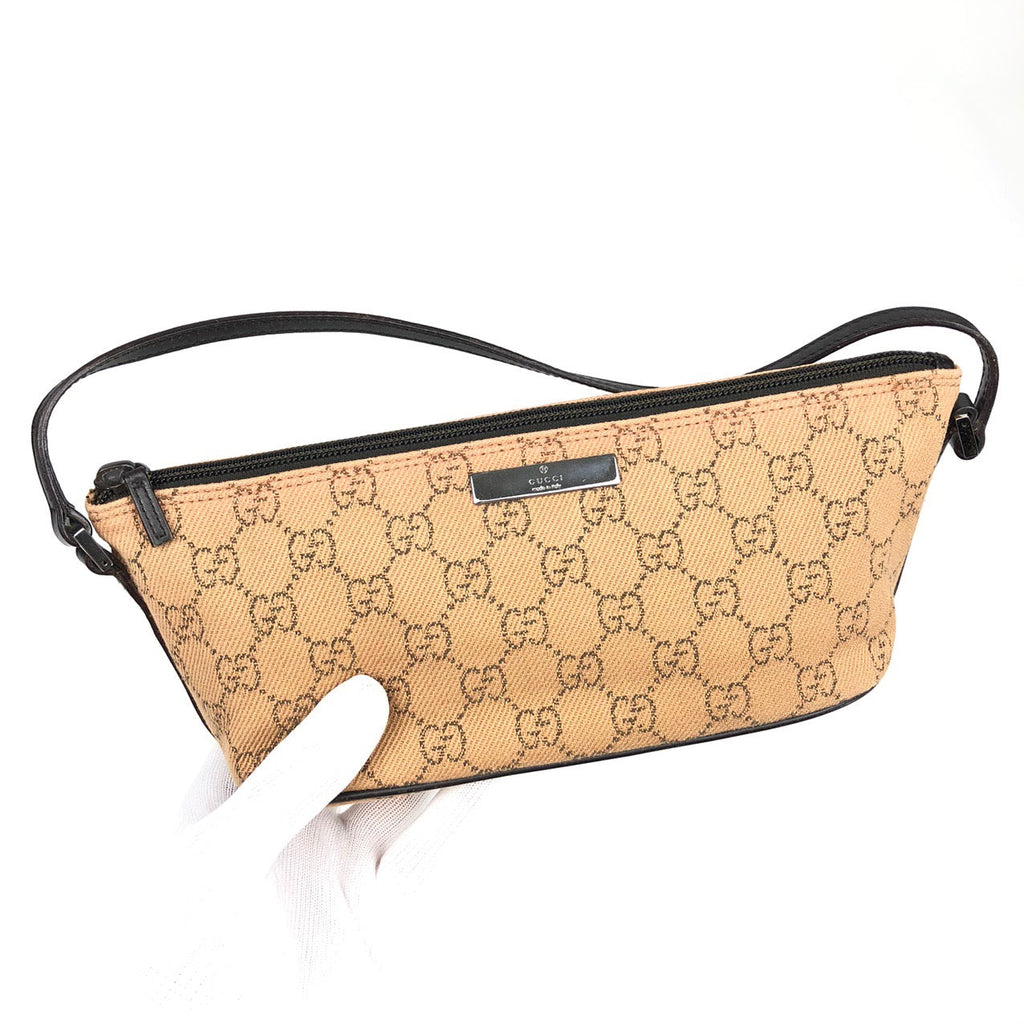 GUCCI MONOGRAM SHOULDER BAG
