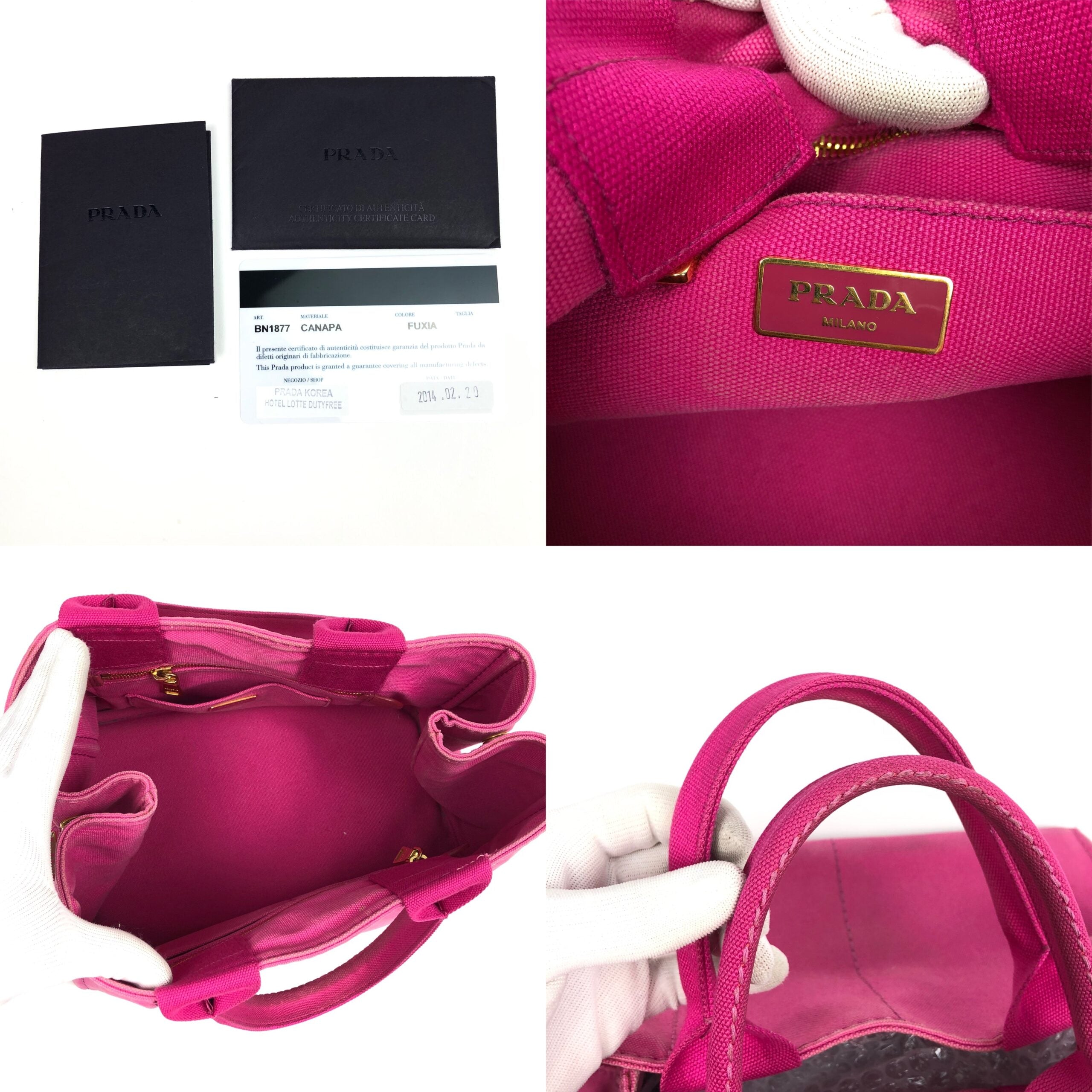PRADA CANAPA BAG