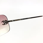 CHANEL RIMLESS SUNGLASSES