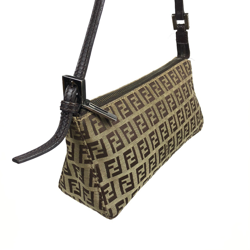 FENDI ZUCCA SHOULDER BAG