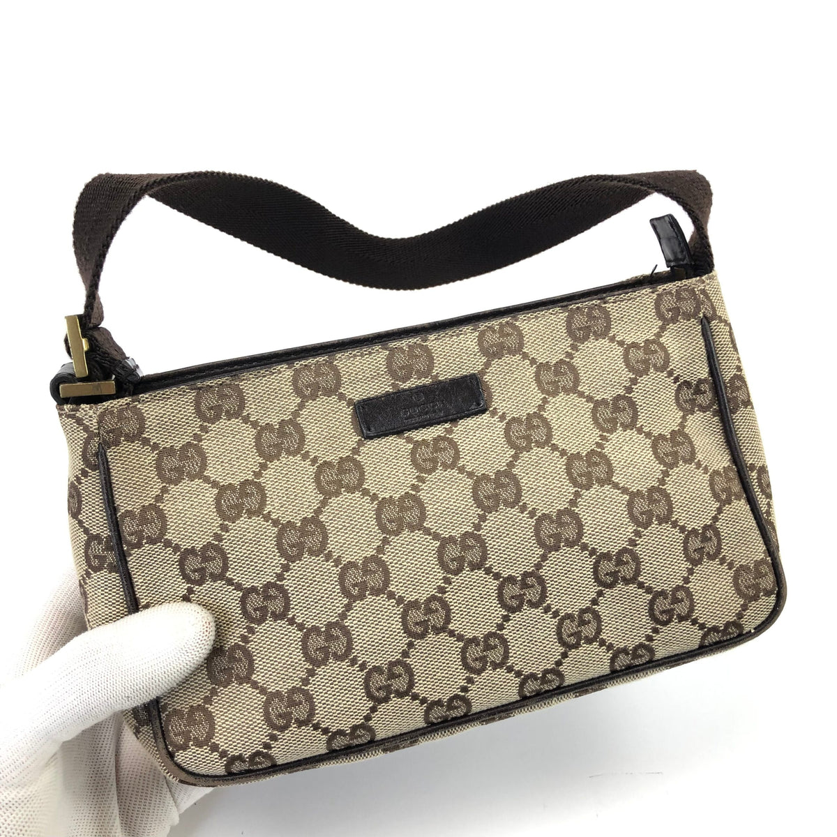 GUCCI MONOGRAM SHOULDER BAG
