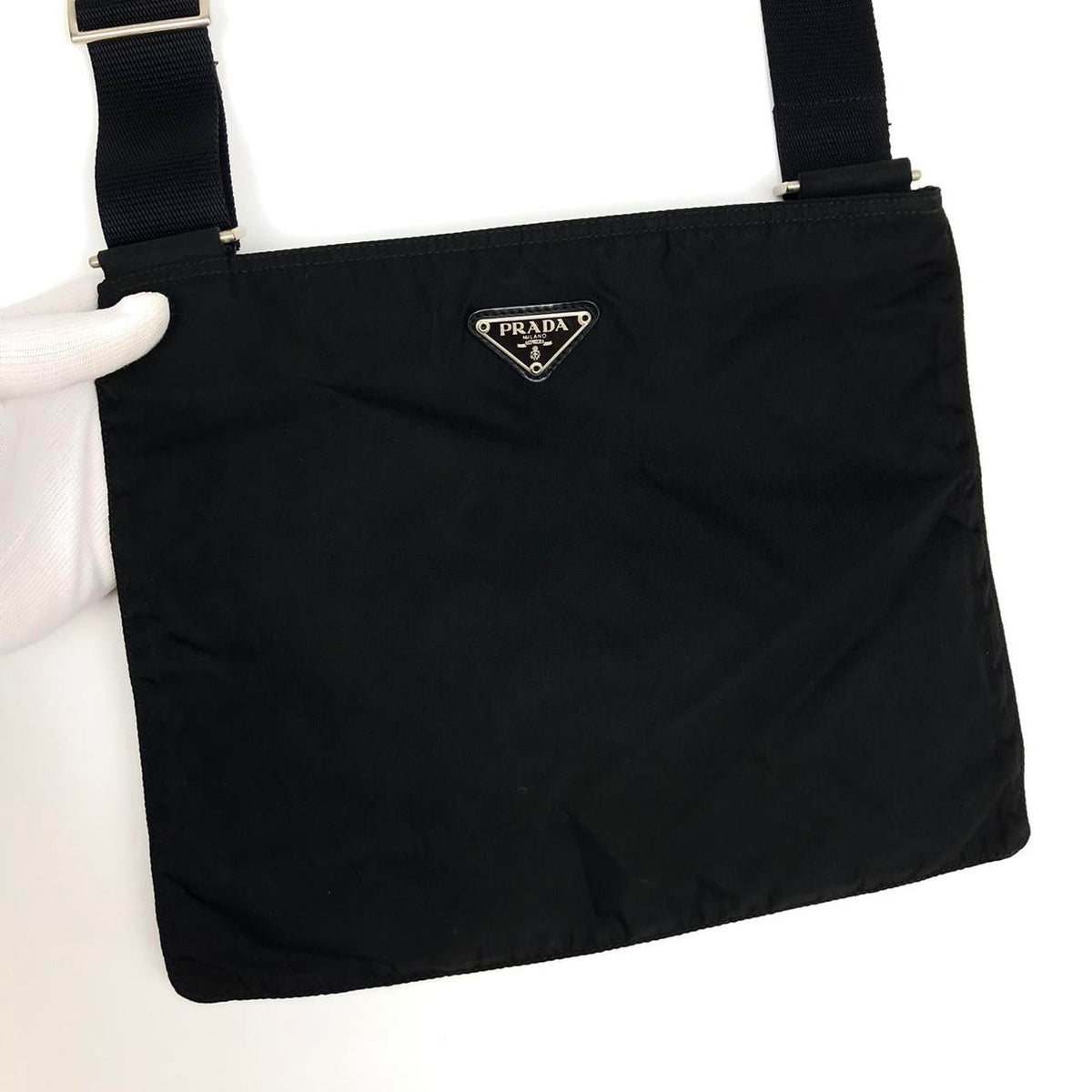 PRADA NYLON CROSSBODY BAG