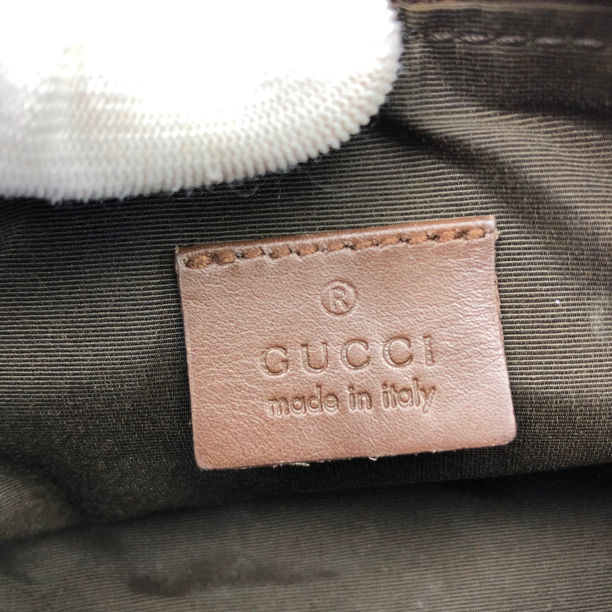 GUCCI MONOGRAM SHOULDER BAG