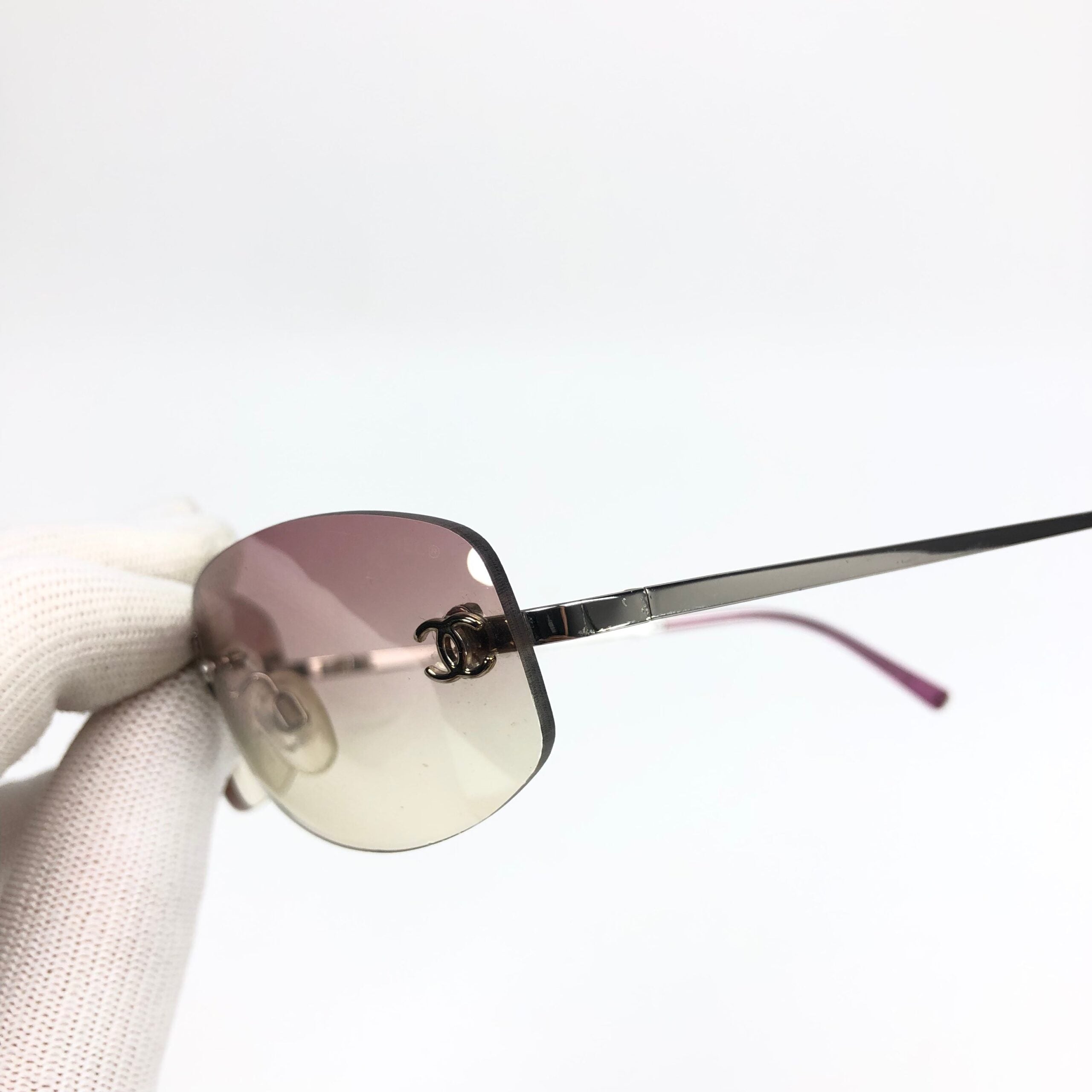 CHANEL RIMLESS SUNGLASSES