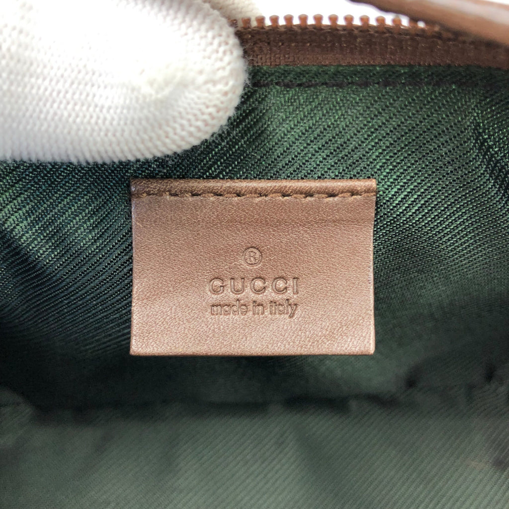 GUCCI MONOGRAM SHOULDER BAG