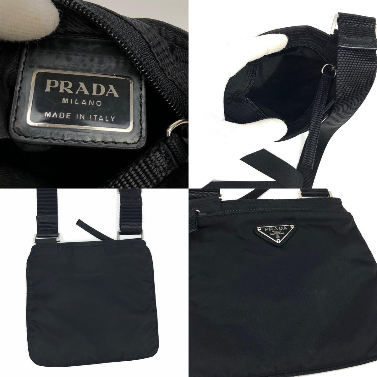 PRADA NYLON CROSSBODY BAG
