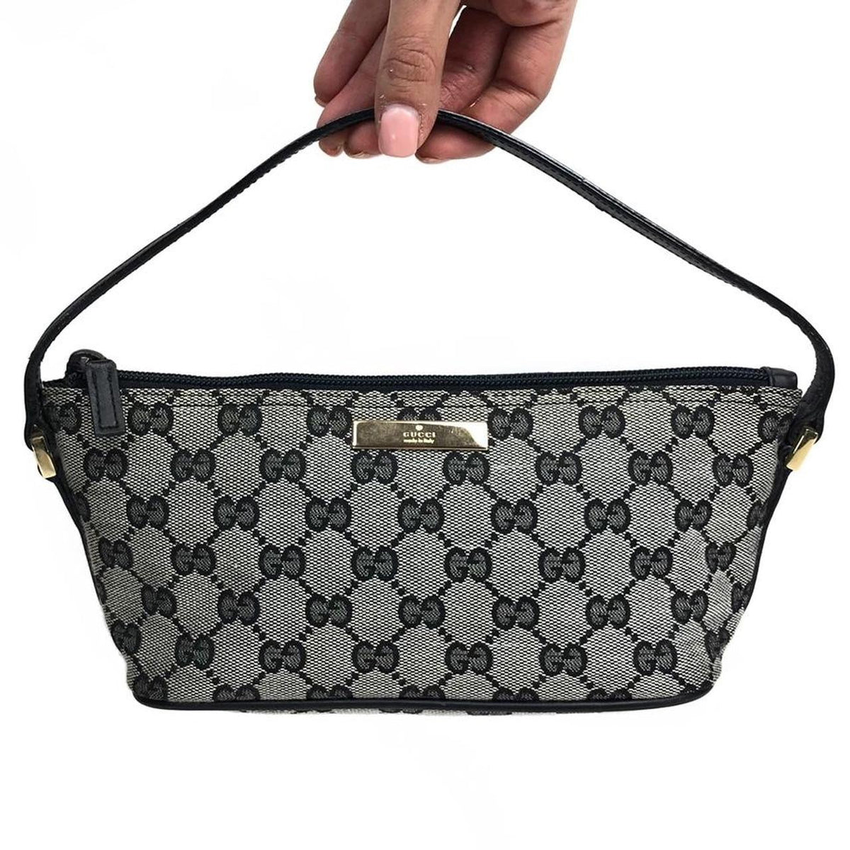 GUCCI MONOGRAM SHOULDER BAG