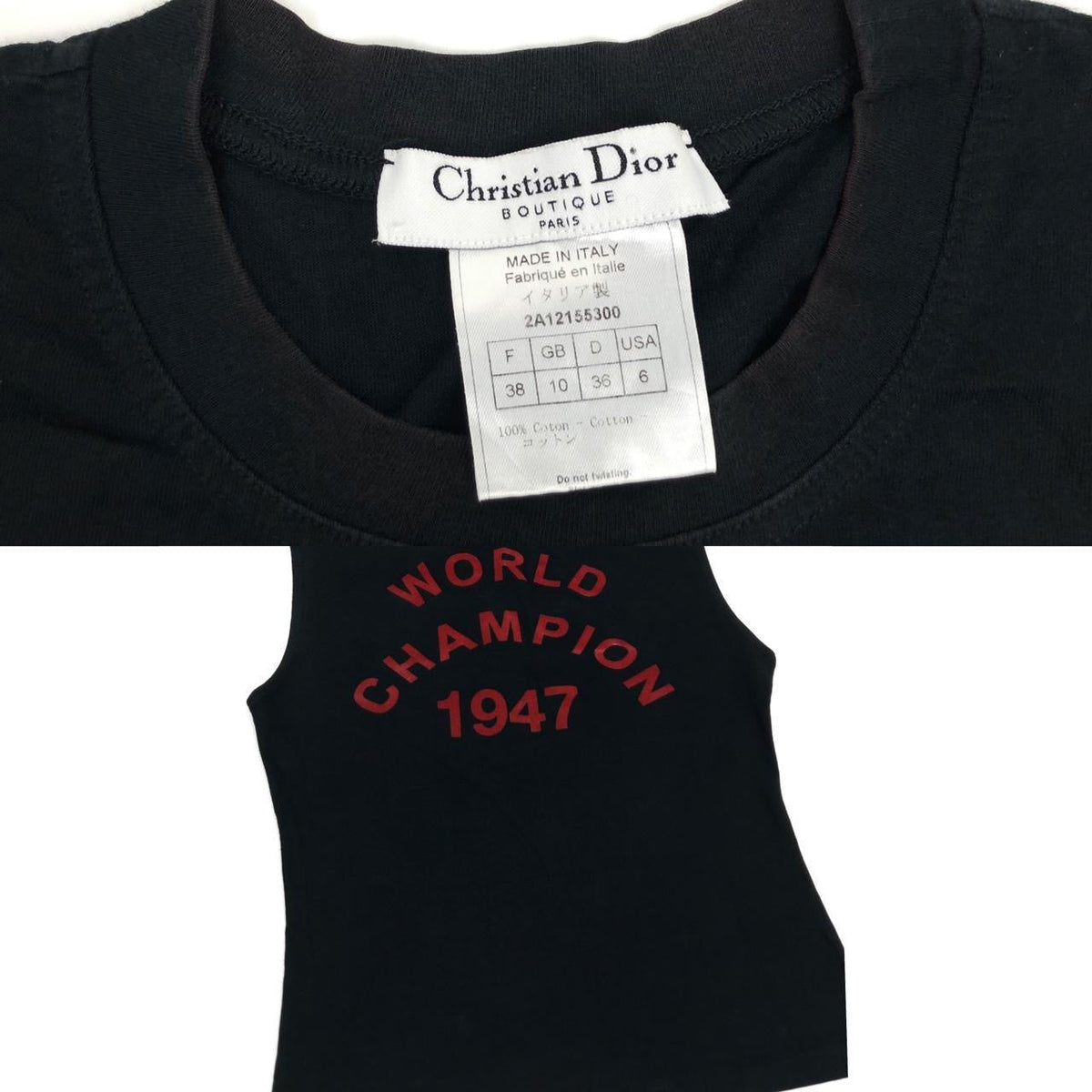 CHRISTIAN DIOR TOP