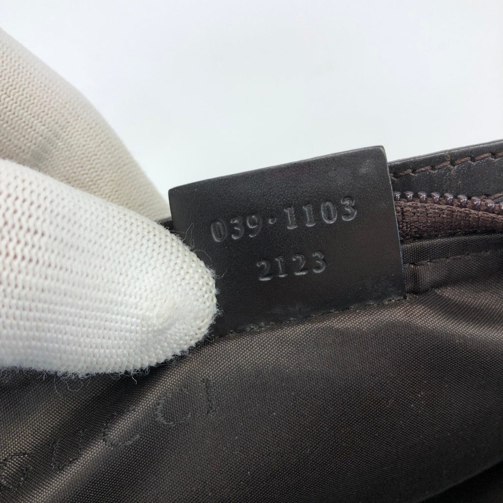 GUCCI MONOGRAM SHOULDER BAG