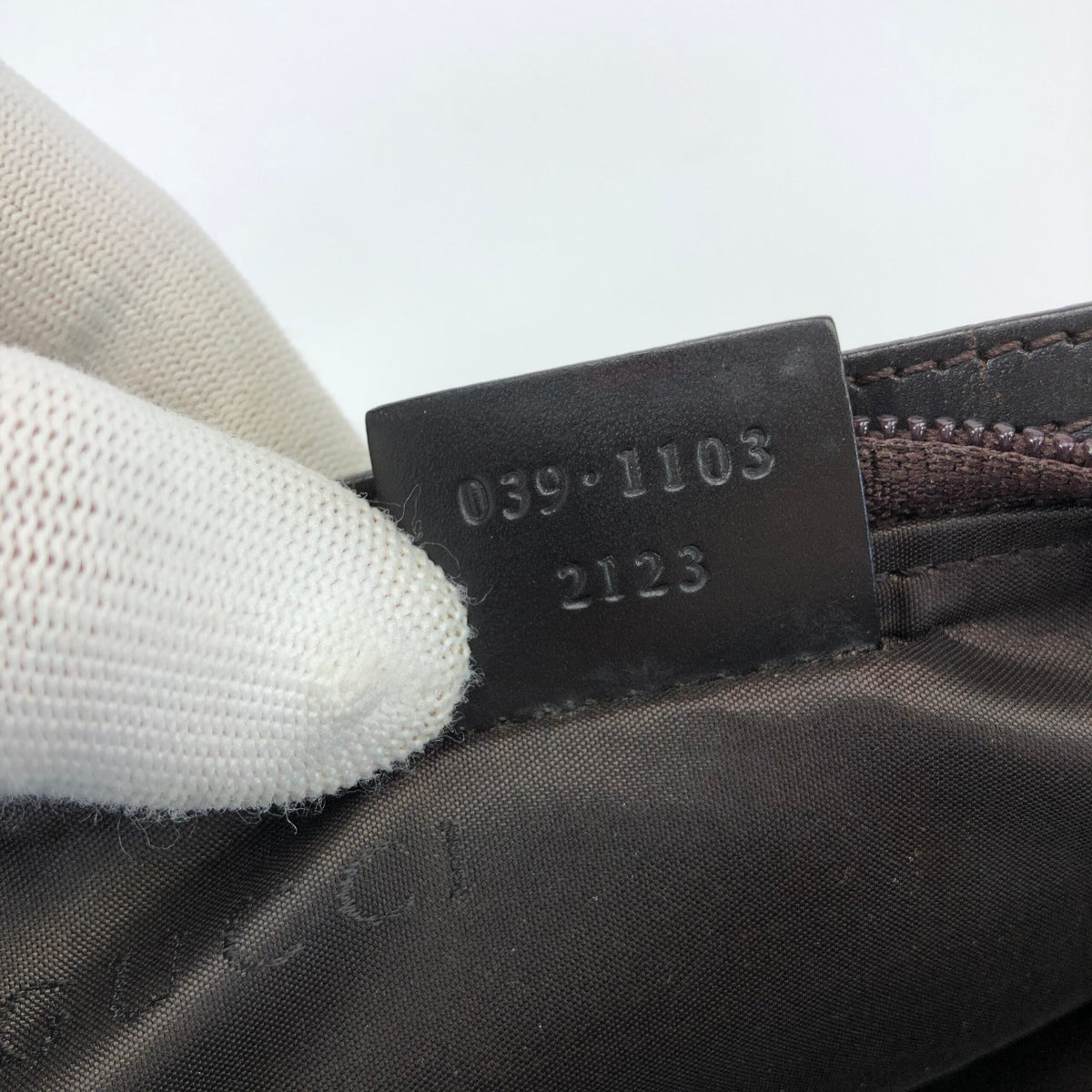 GUCCI MONOGRAM SHOULDER BAG