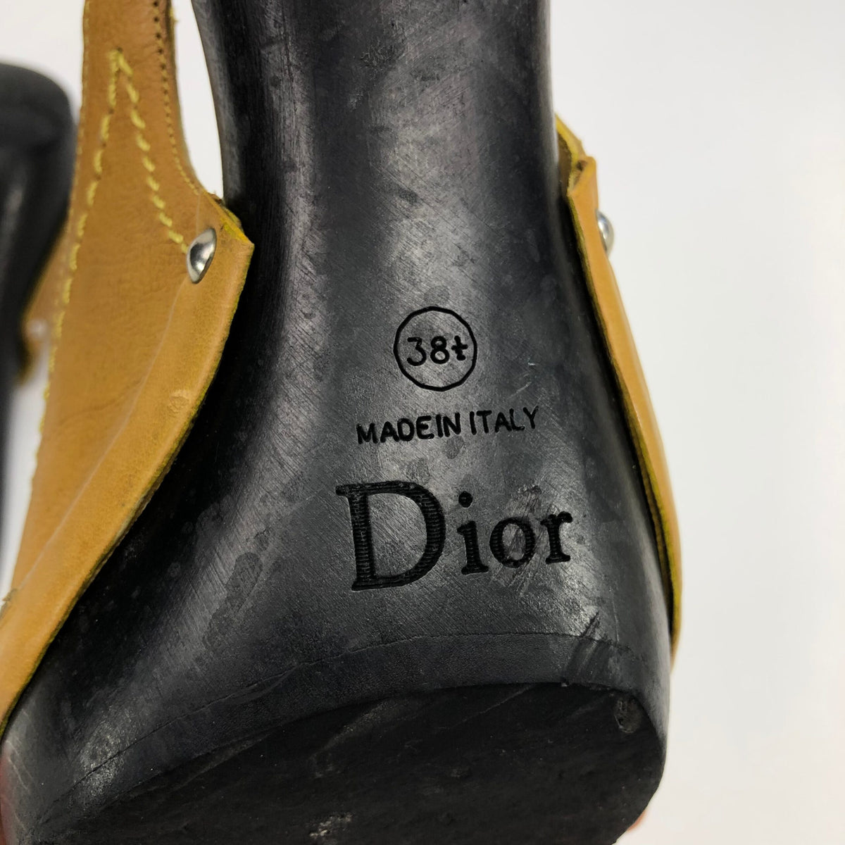 CHRISTIAN DIOR HEELS -  UK 5.5 / US 7.5 / EU 38.5