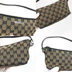 GUCCI MONOGRAM SHOULDER BAG