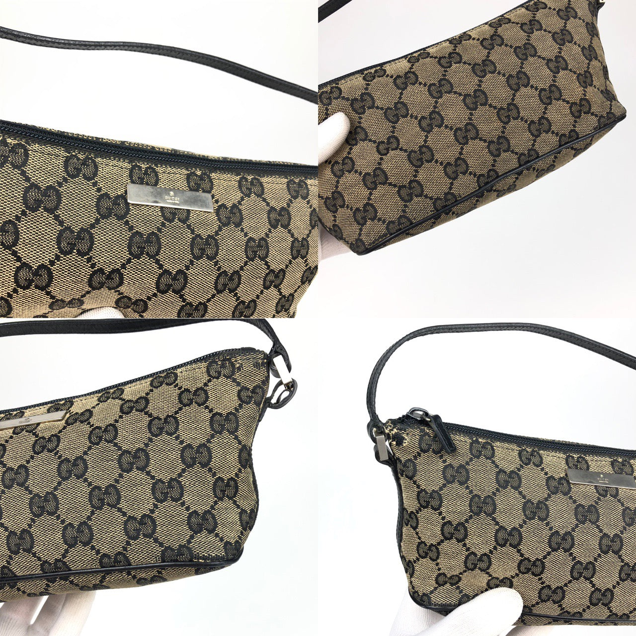 GUCCI MONOGRAM SHOULDER BAG