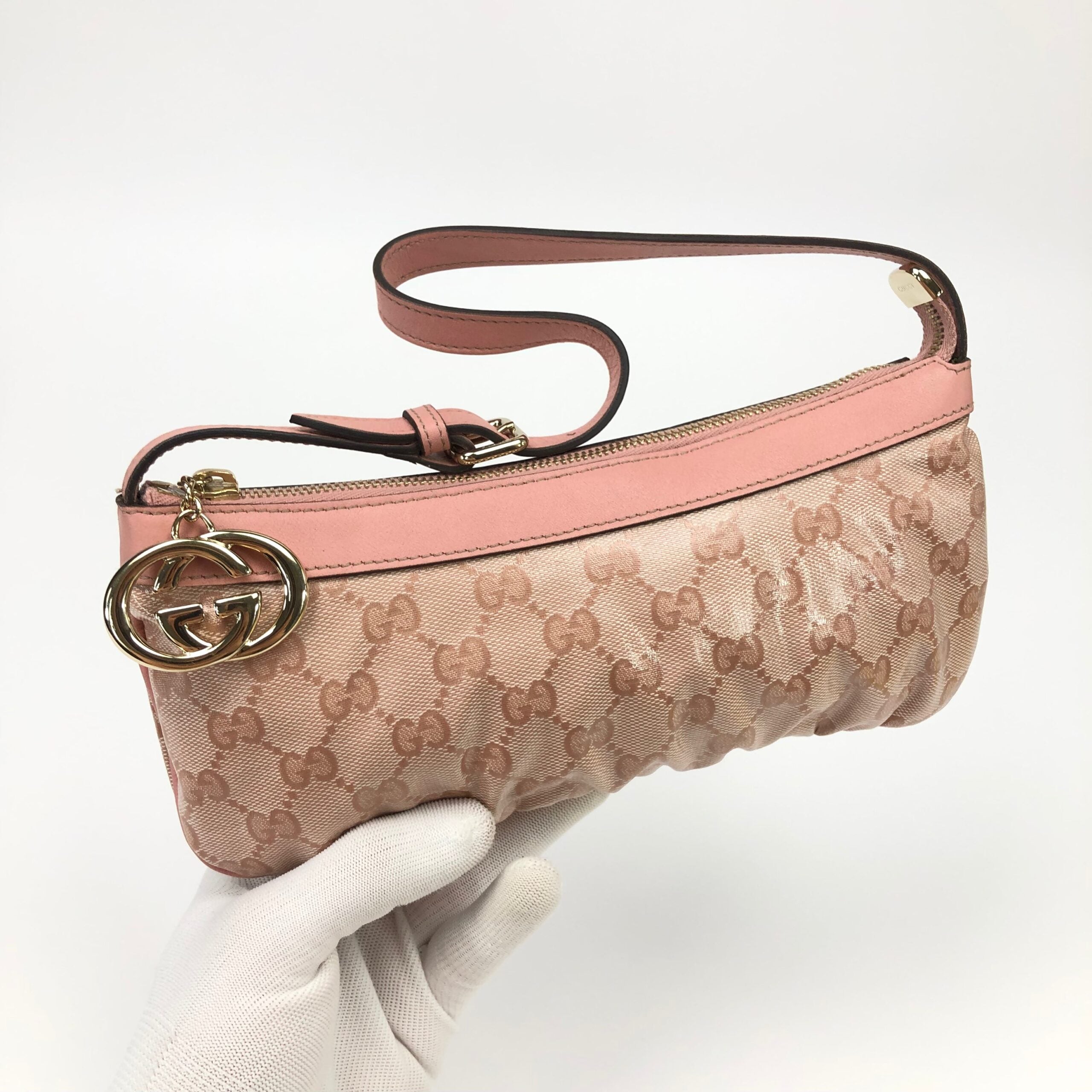 GUCCI MONOGRAM SHOULDER BAG