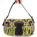 FENDI BEADED BAGUETTE SHOULDER BAG