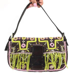 FENDI BEADED BAGUETTE SHOULDER BAG