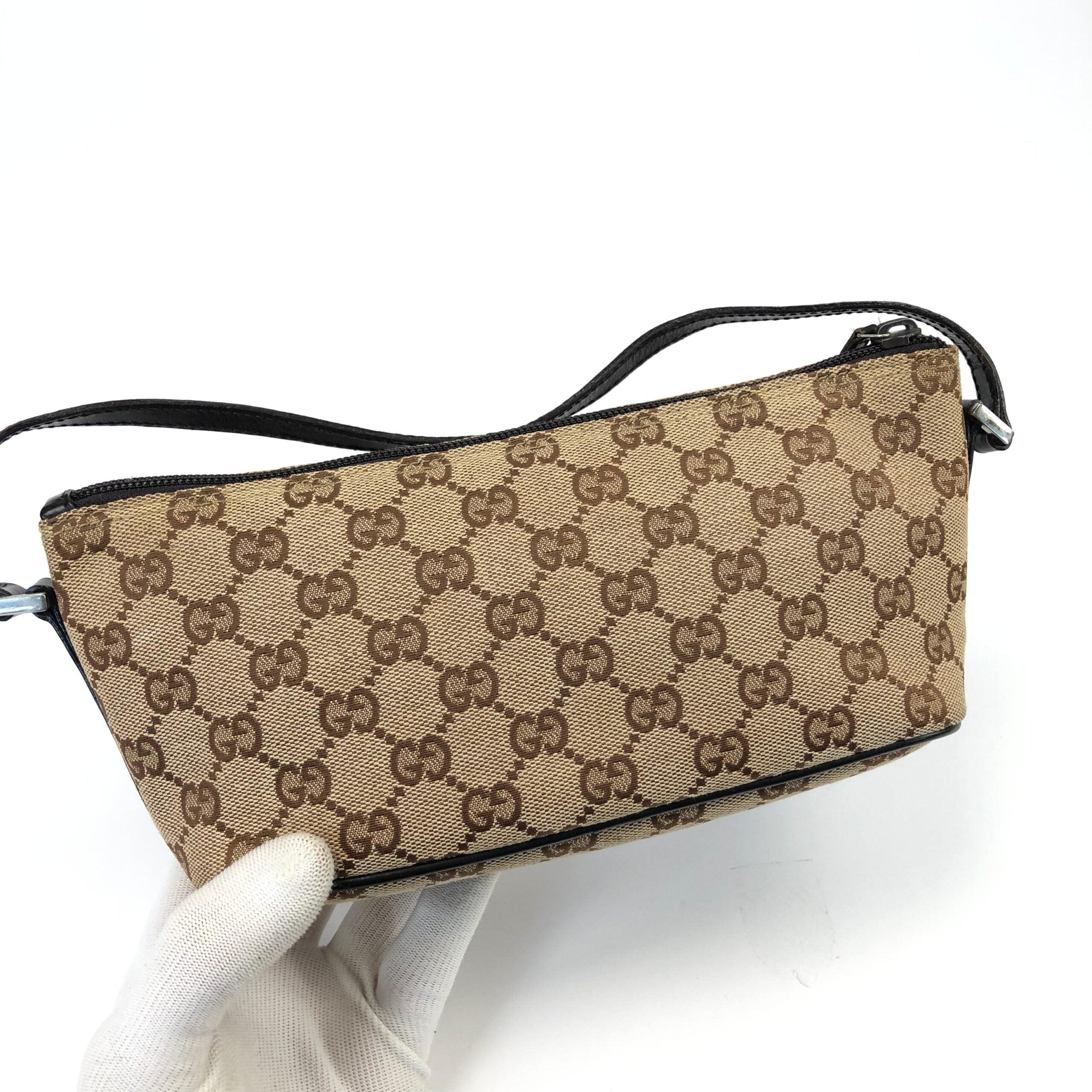 GUCCI MONOGRAM SHOULDER BAG