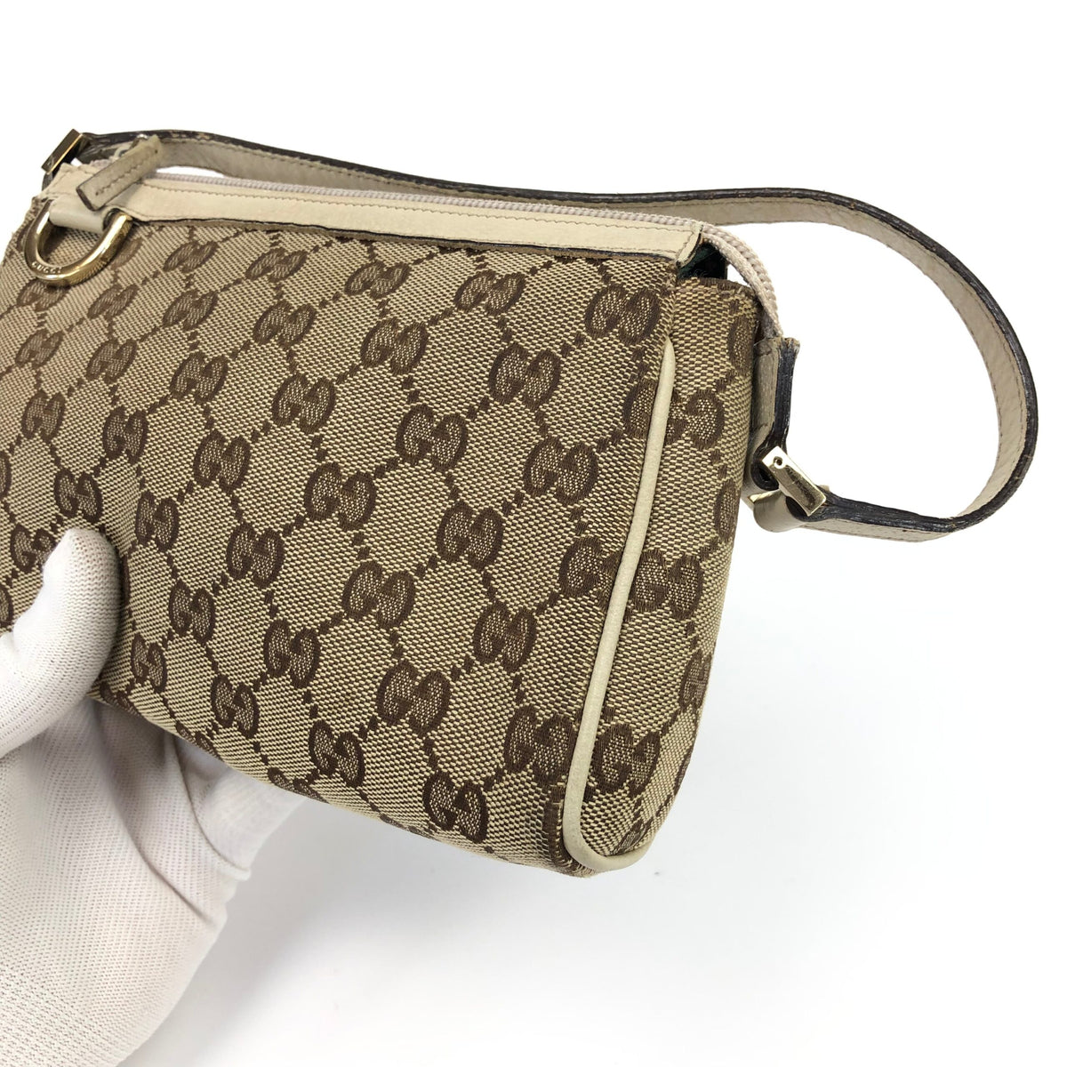 GUCCI MONOGRAM SHOULDER BAG