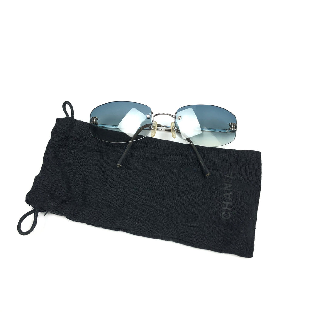 CHANEL RIMLESS SUNGLASSES