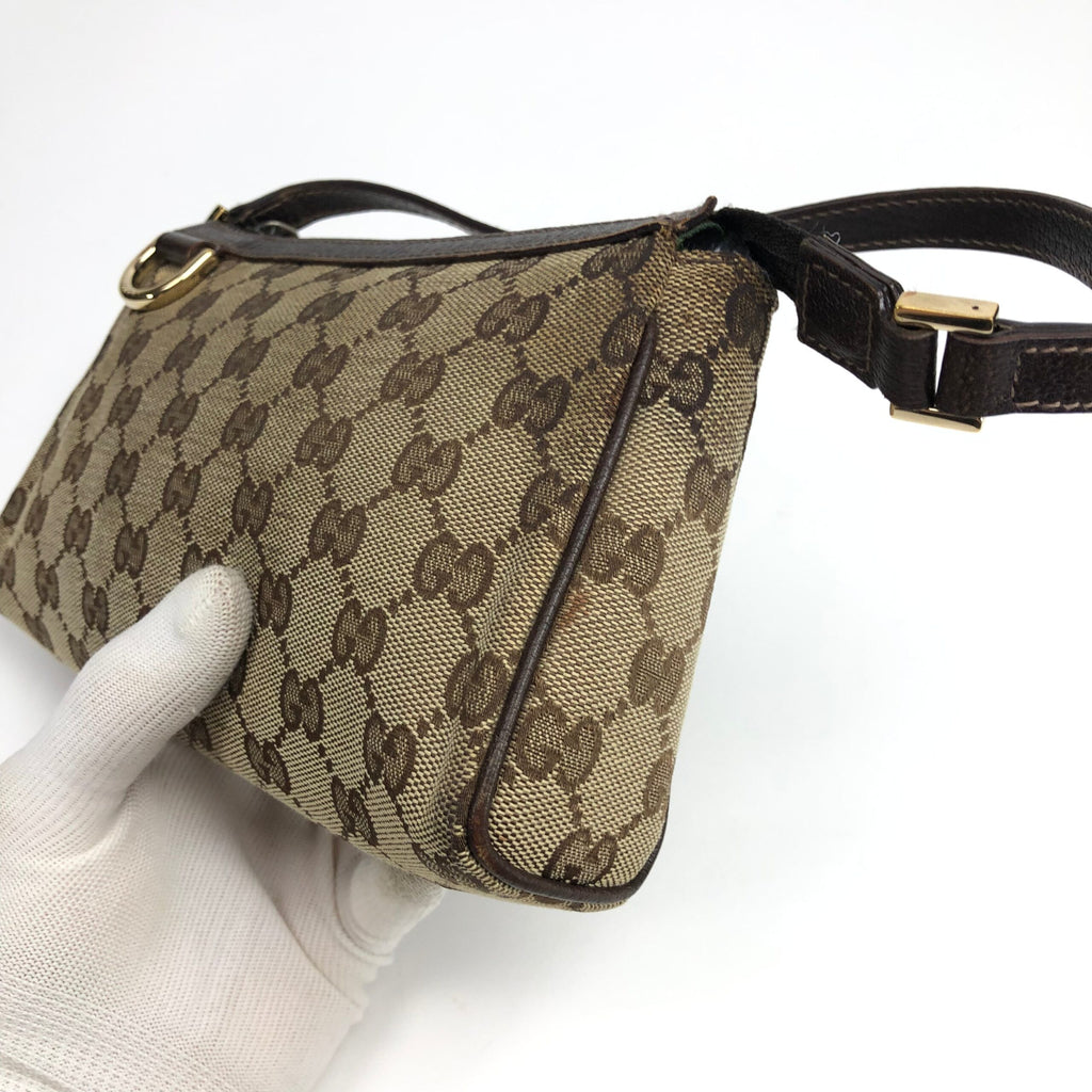 GUCCI MONOGRAM SHOULDER BAG