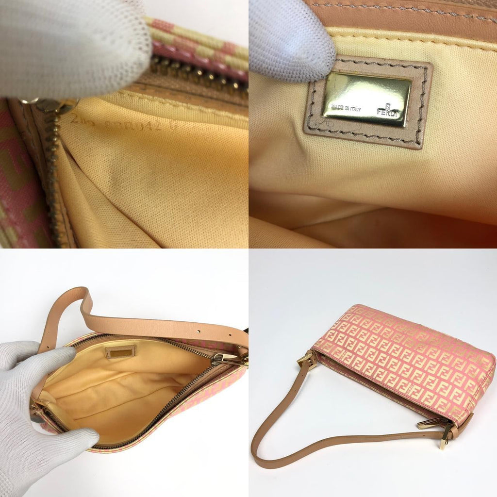 FENDI ZUCCA SHOULDER BAG
