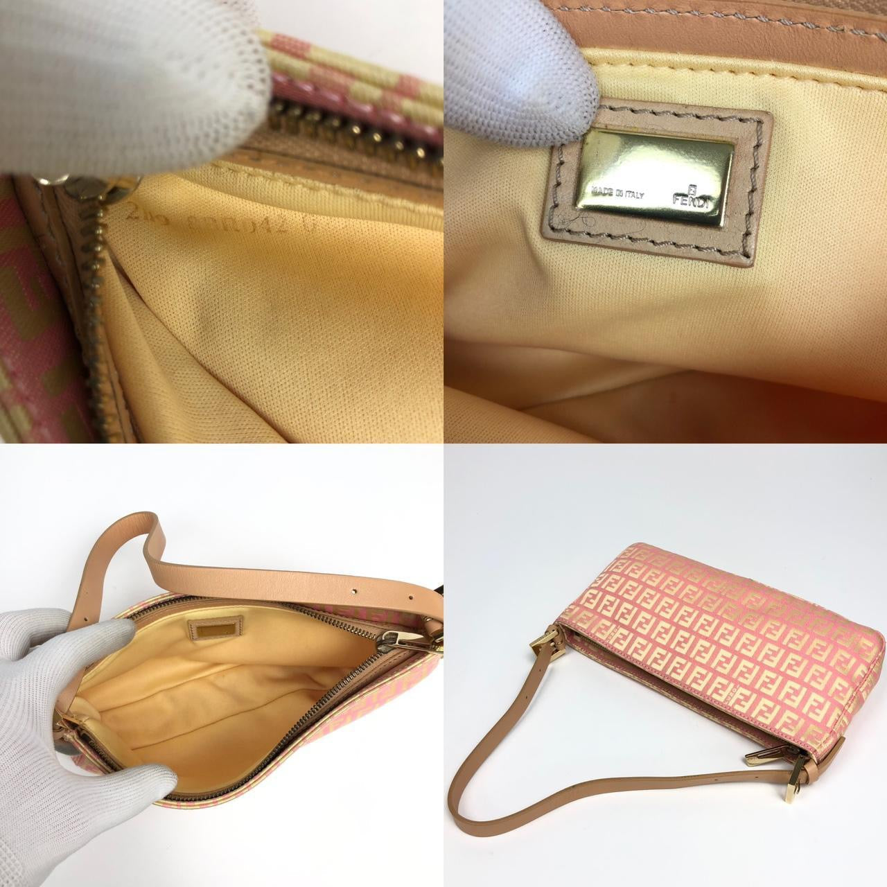 FENDI ZUCCA SHOULDER BAG