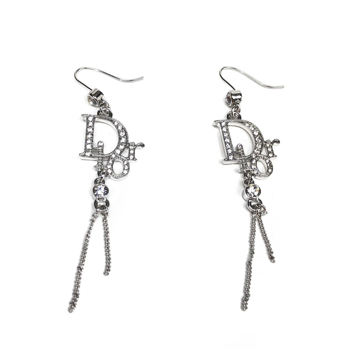 CHRISTIAN DIOR JEWELLED EARRINGS