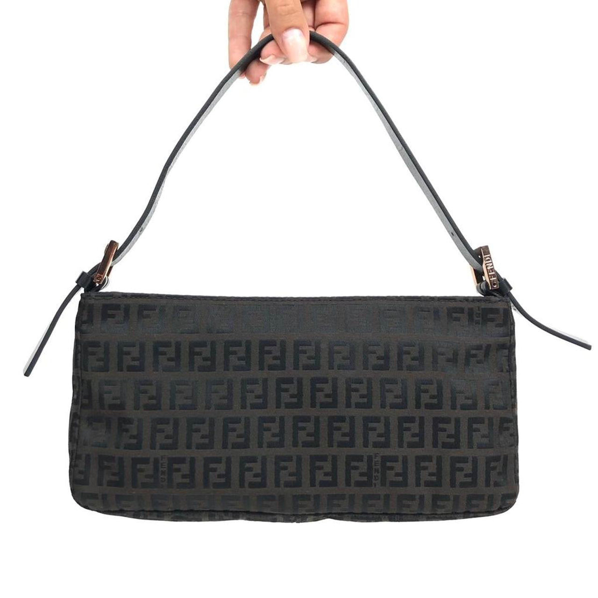FENDI ZUCCA SHOULDER BAG