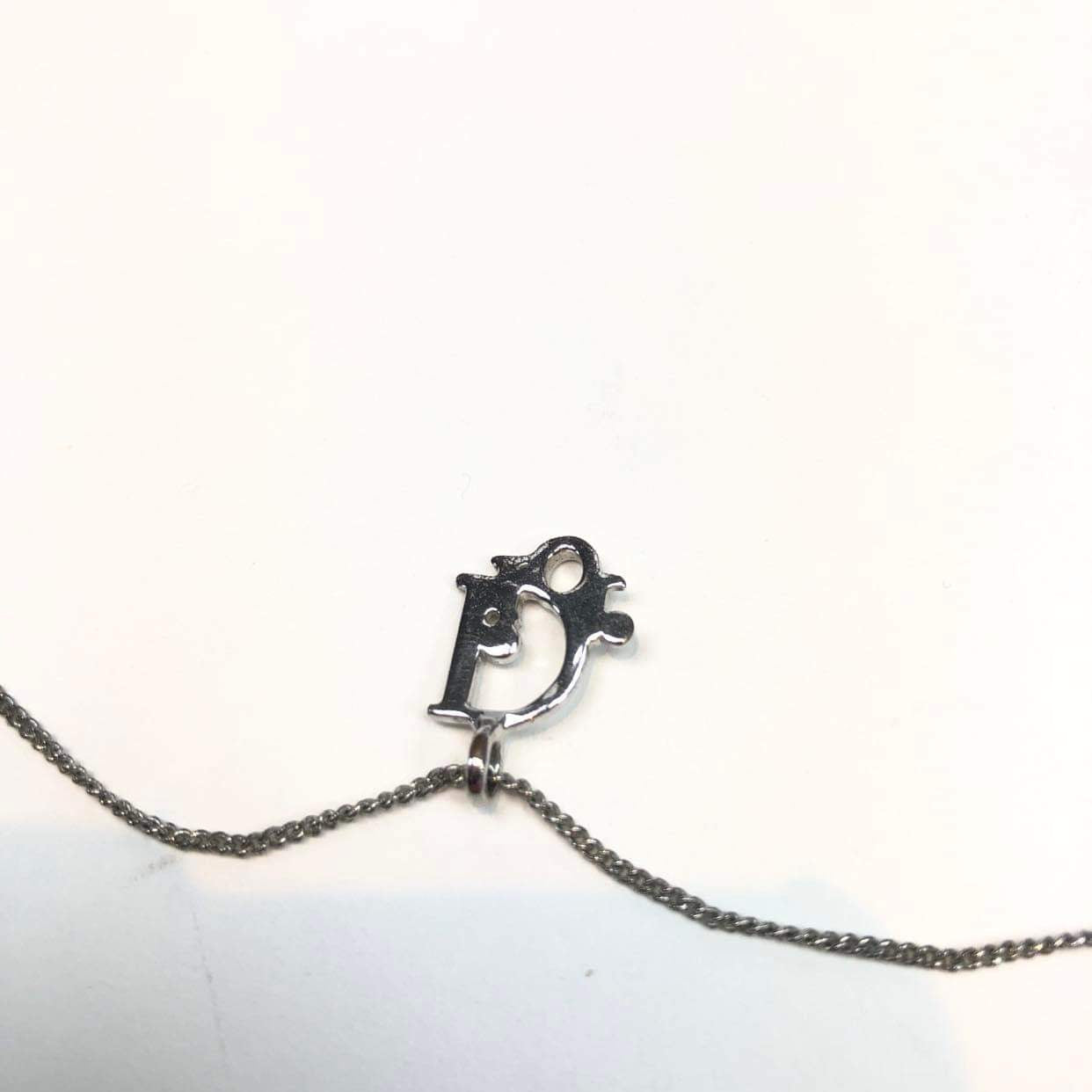 CHRISTIAN DIOR MONOGRAM NECKLACE