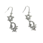 CHRISTIAN DIOR MONOGRAM EARRINGS