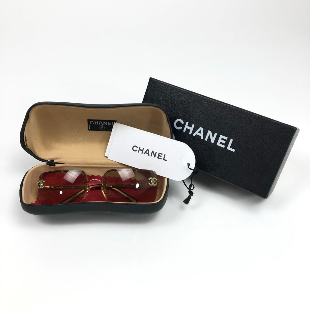 CHANEL RIMLESS SUNGLASSES