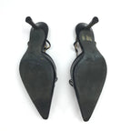 CHANEL LOGO BOW SLING-BACK MULE HEELS - UK 3 / US 5 / EU 36