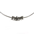 CHRISTIAN DIOR SPELL-OUT NECKLACE