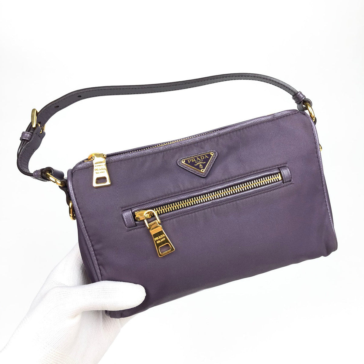 PRADA NYLON SHOULDER BAG
