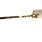 CHANEL RIMLESS SUNGASSES