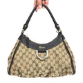 GUCCI MONOGRAM SHOULDER BAG