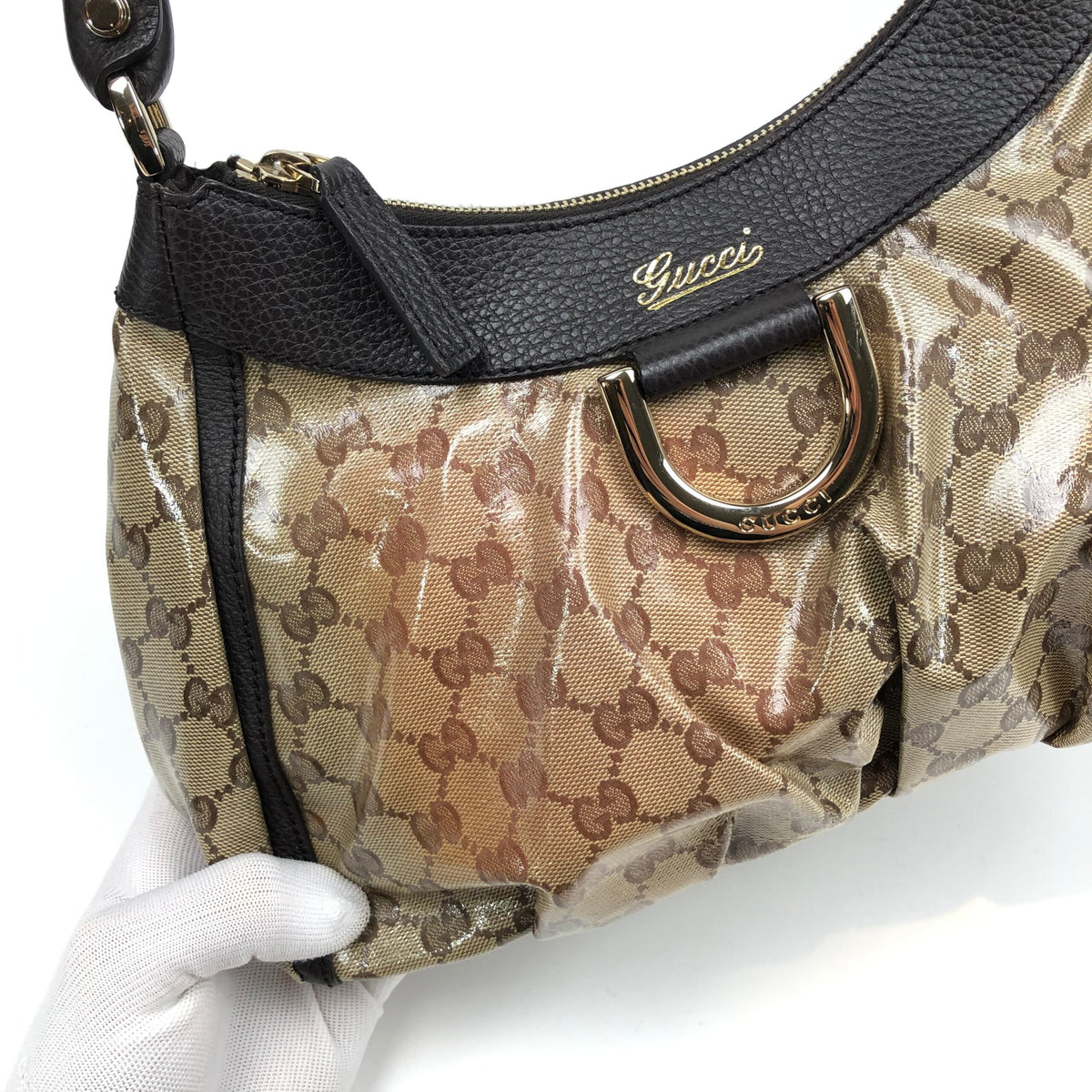 GUCCI MONOGRAM ABBEY SHOULDER BAG