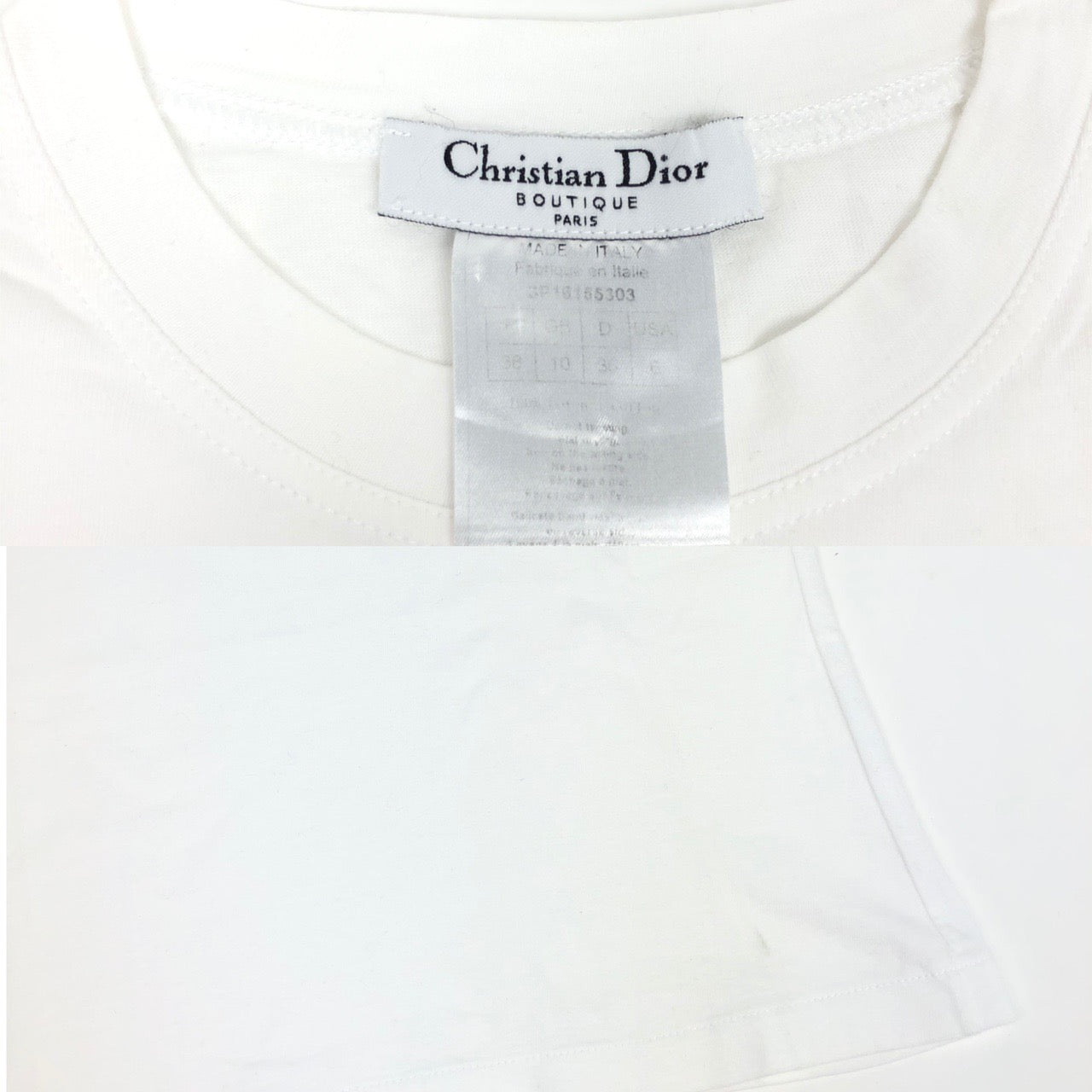 CHRISTIAN DIOR ‘J’ADORE DIOR’ TOP