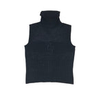 CHRISTIAN DIOR SHEER TURTLE NECK TOP