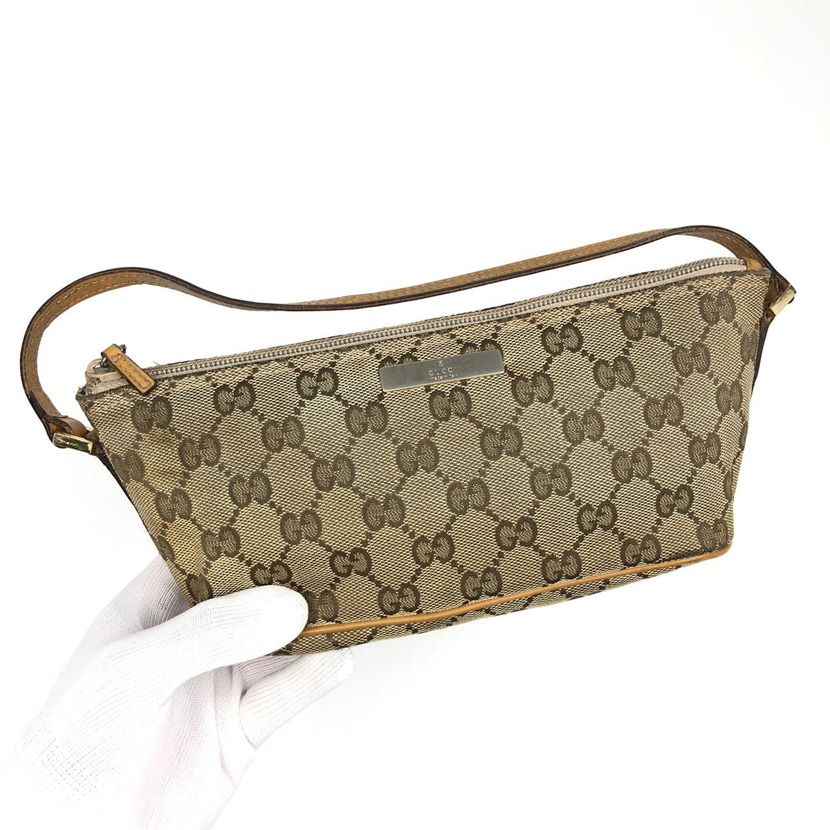 GUCCI MONOGRAM SHOULDER BAG