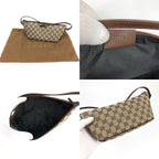 GUCCI MONOGRAM SHOULDER BAG