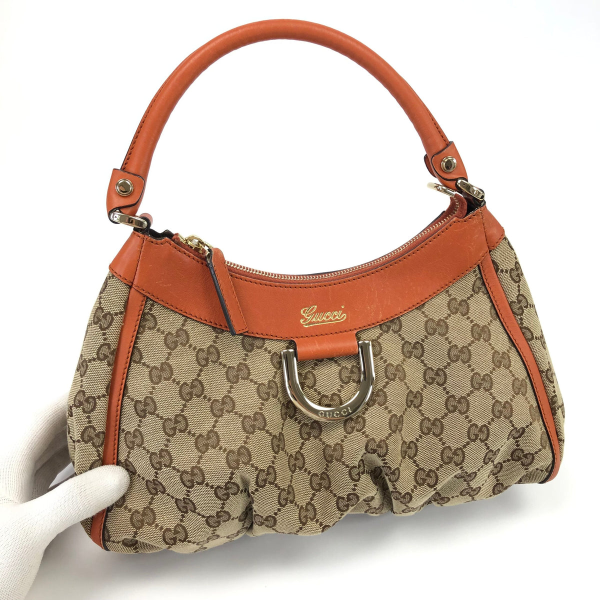GUCCI MONOGRAM ABBEY SHOULDER BAG