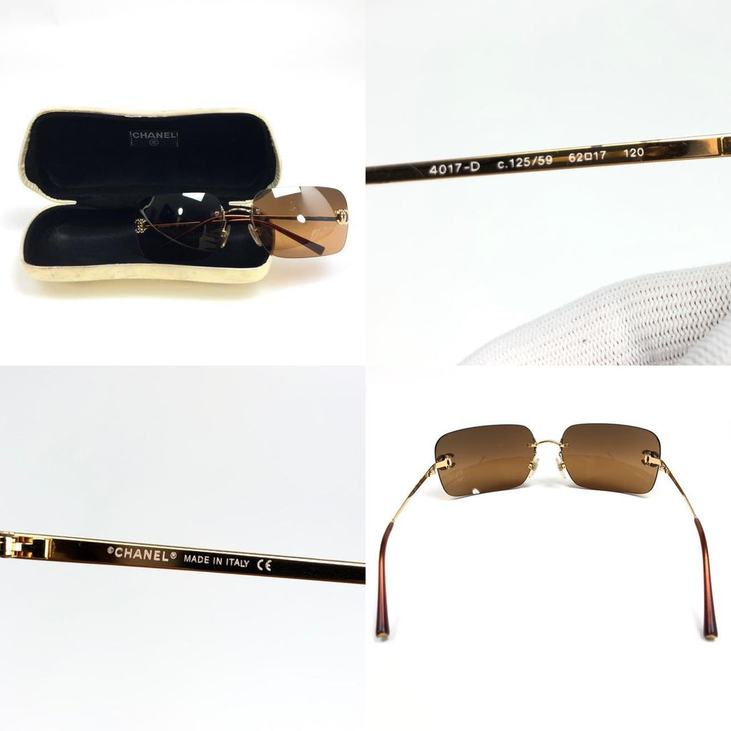 CHANEL RIMLESS SUNGLASSES
