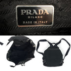PRADA NYLON DOUBLE BUCKLE BACKPACK
